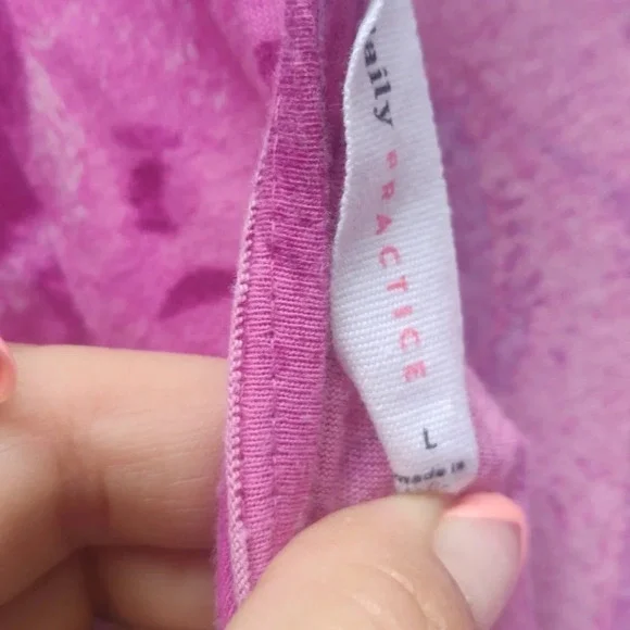 Anthropologie Daily Practice mini tiered dress L - Picture 5 of 6